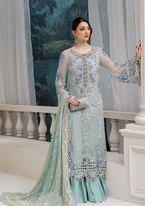 Maria B Chiffon Unstitched Embroidered Collection | MPC-25-108