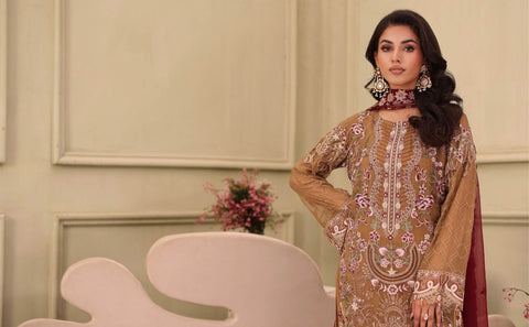 Ramsha Chiffon Collection 2025 Vol-27 (F-2702)