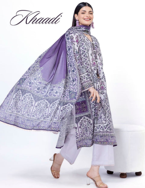 Khaadi Beautiful Digital Prints Un-Stitched Collection | SS2177-C
