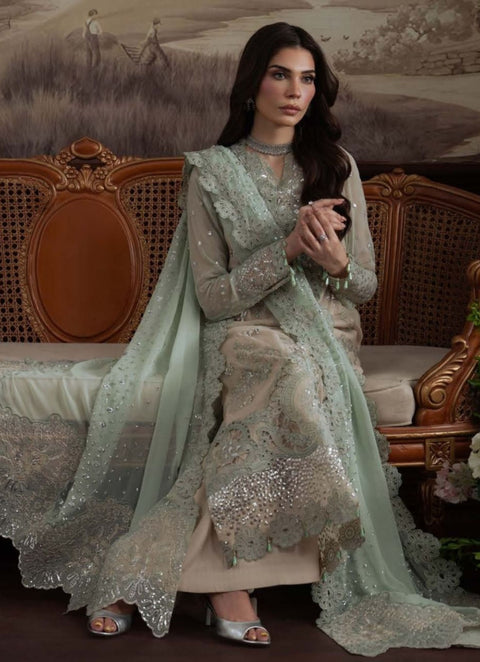 Nureh Elanora By Heavy Embroidered Chiffon Collection | NEL-73