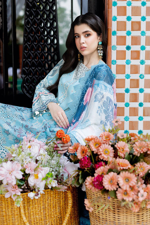 Ramsha Andaaz Luxury Embroidered Lawn Collection |Vol-12| 1209