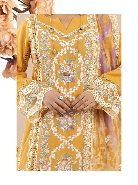 Shaas The Fairy Tales Semi Stitched Luxury Lawn