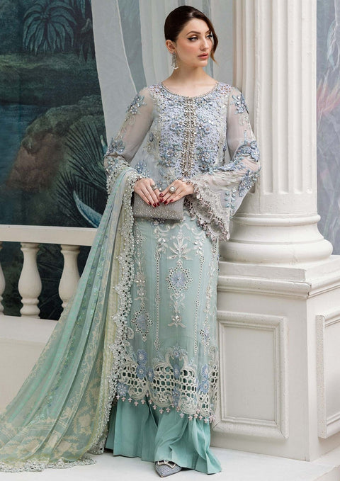 Maria B Chiffon Unstitched Embroidered Collection | MPC-25-108
