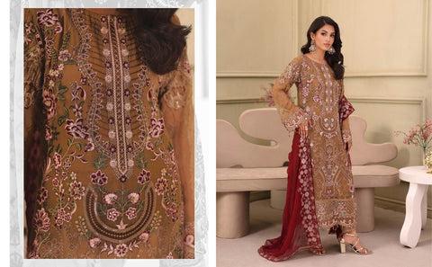 Ramsha Chiffon Collection 2025 Vol-27 (F-2702)