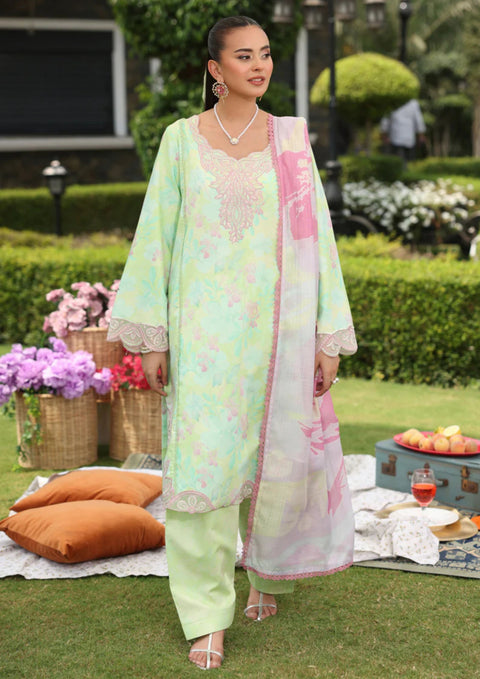 LIFESTYLE BY RANG RASIYA UN-STITCHED 3PC | ZUBIYA