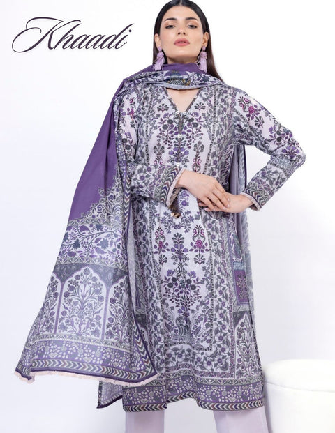 Khaadi Beautiful Digital Prints Un-Stitched Collection | SS2177-C