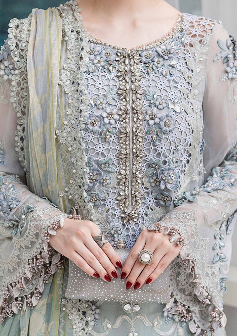 Maria B Chiffon Unstitched Embroidered Collection | MPC-25-108