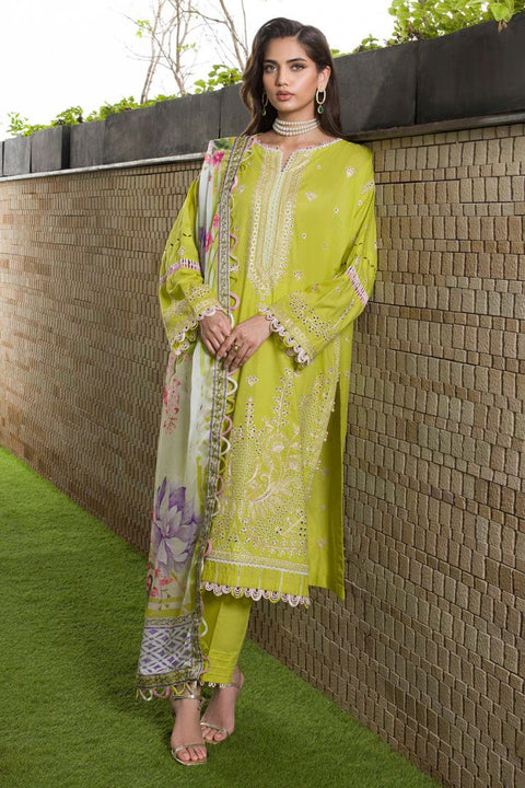 Zellbury Chikankari Unstitched Lawn Collection | 0081
