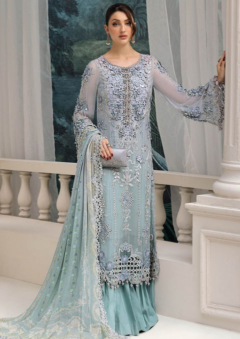 Maria B Chiffon Unstitched Embroidered Collection | MPC-25-108