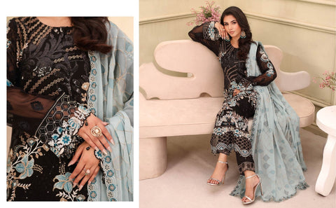 Ramsha Chiffon Collection 2025 Vol-27 (F-2703)