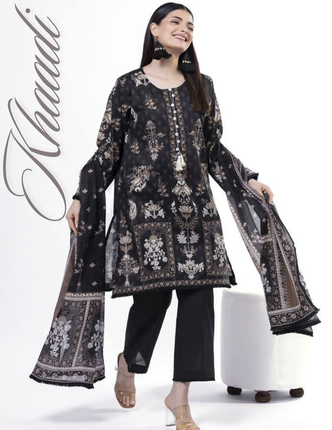 Khaadi Embroidered Un-Stitched Perfection | SS2180-C