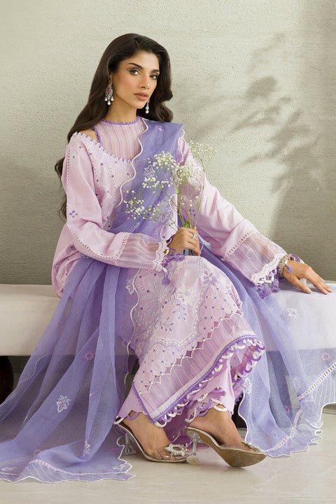 Zellbury Chikankari Unstitched Lawn Collection | 0082
