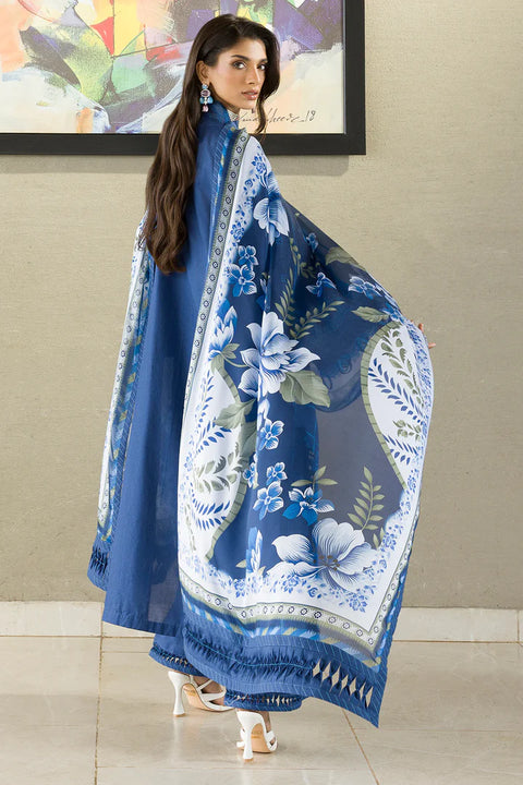 Zellbury Chikankari Unstitched Lawn Collection | 0076