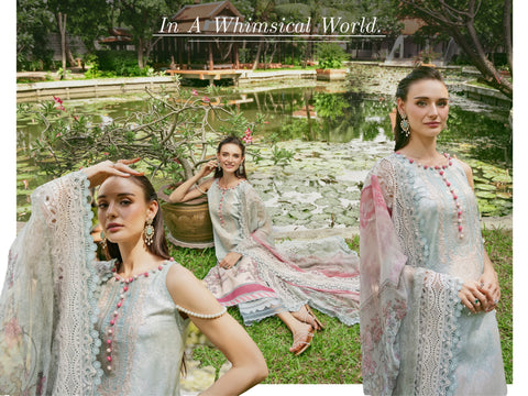 Jade Needle Wonder 2024 Lawn Collection