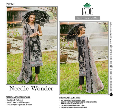 Jade Needle Wonder 2024 Lawn Collection