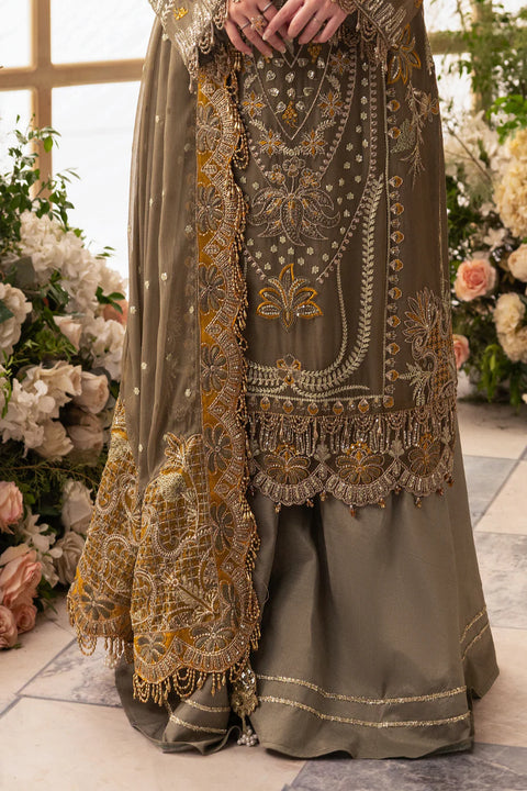 Zebtan 3 Piece Unstitched Chiffon Dress by |  ZC07