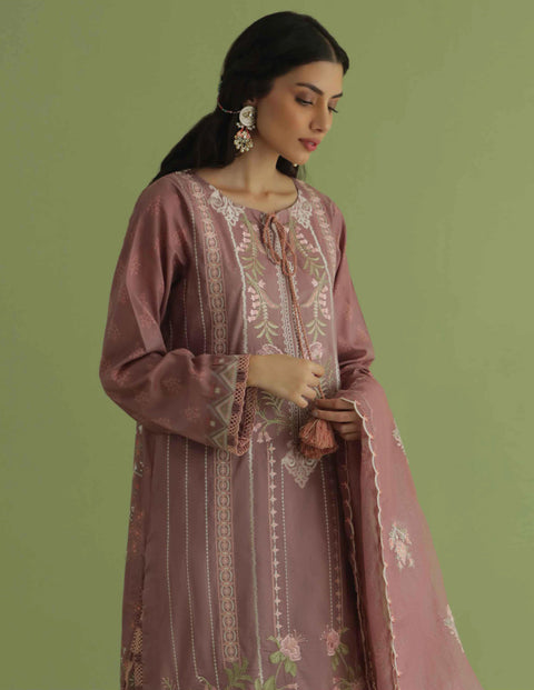 Aabyaan by Qalamkar Aarzu Luxury Lawn Collection 2022 – ARYA (AA-08)