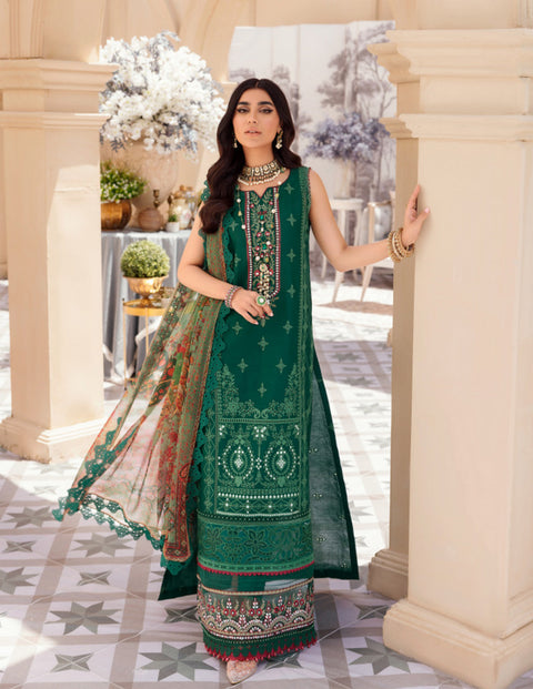 Noor by Saadia Asad · Eid Laserkari Lawn Collection 2022 – D3-ERWYNA