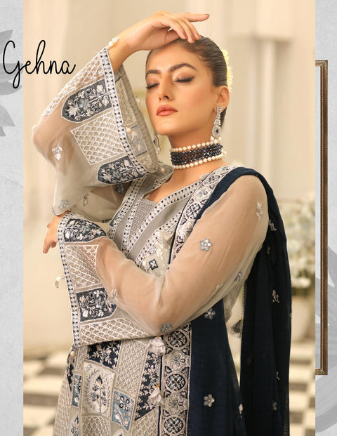 Maryams Vol 26 Luxury Chiffon-D-42 Gehna