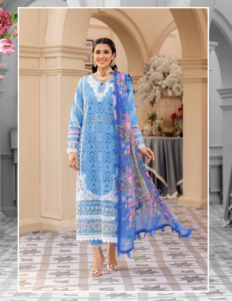 Noor by Saadia Asad · Eid Laserkari Lawn Collection 2022 - D10