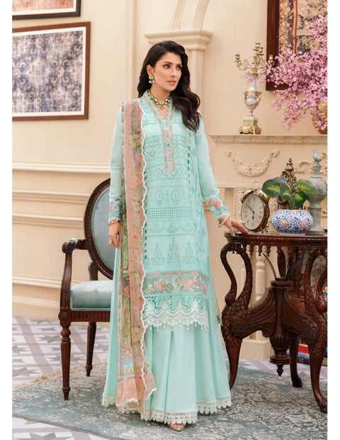 Noor by Saadia Asad · Eid Laserkari Lawn Collection 2022 – D5-KELLY