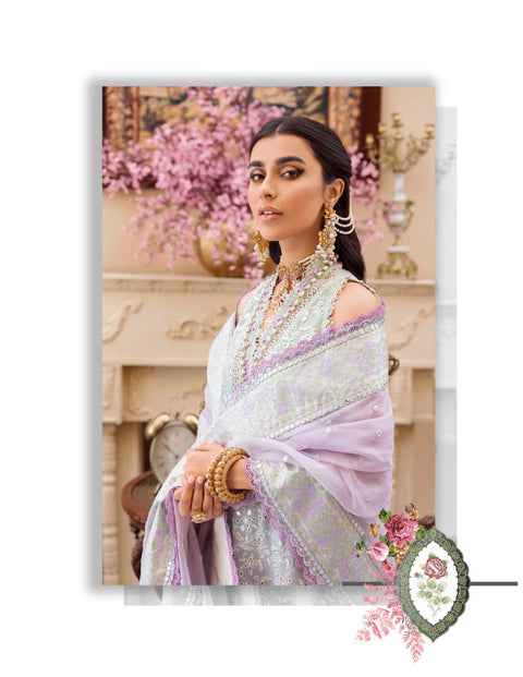 Noor by Saadia Asad · Eid Laserkari Lawn Collection 2022  – D9