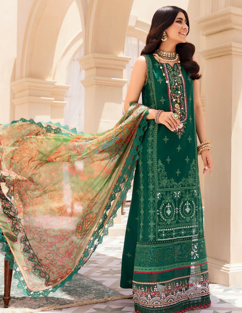 Noor by Saadia Asad · Eid Laserkari Lawn Collection 2022 – D3-ERWYNA