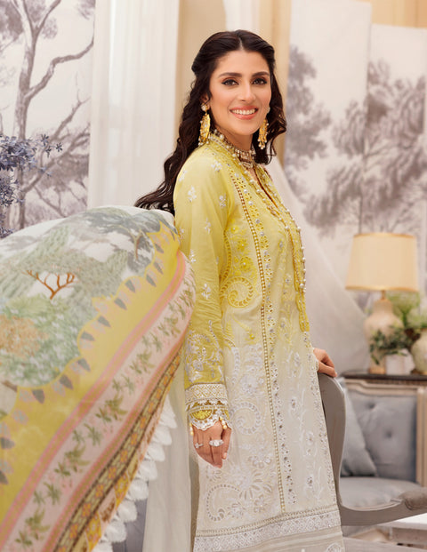 Noor by Saadia Asad · Eid Laserkari Lawn Collection 2022 - D11