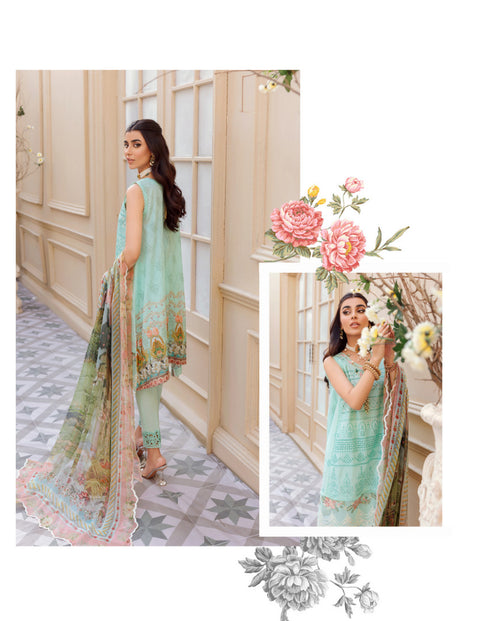 Noor by Saadia Asad · Eid Laserkari Lawn Collection 2022 – D5-KELLY