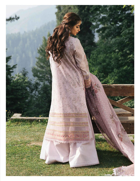 Qalamkar Luxury Festive Lawn 2022 - SAGA - EB05