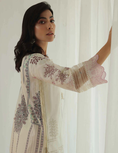 Aabyaan by Qalamkar Aarzu Luxury Lawn Collection 2022 – ZARMINA (AA-07)