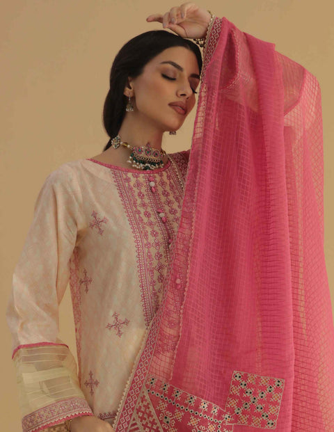 Aabyaan by Qalamkar Aarzu Luxury Lawn Collection 2022 – LAYLA  (AA-01)