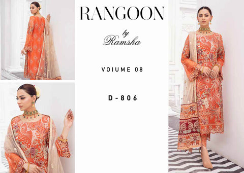 Ramsha Rangoon Vol-08 2022 – D806