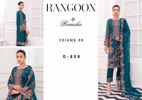 Ramsha Rangoon Vol-08 2022 – D808