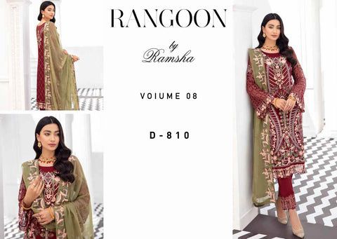 Ramsha Rangoon Vol-08 2022 – D810