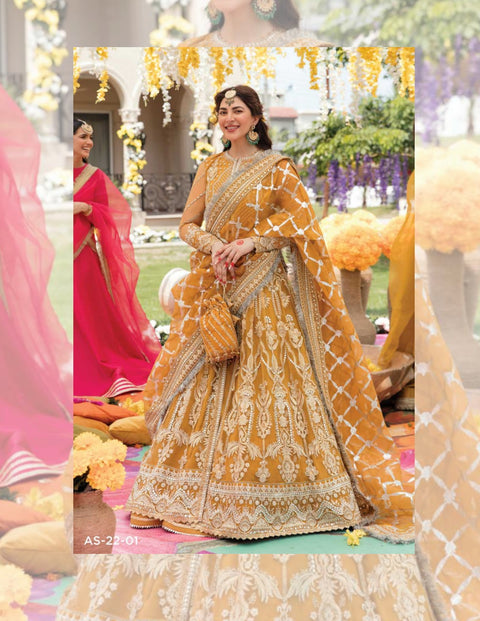 Shehnai Wedding Formals’22 by Afrozeh - GULBADAN