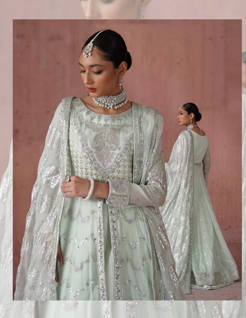 Naqsh By Mashq Embroidered Chiffon | QFF-0007