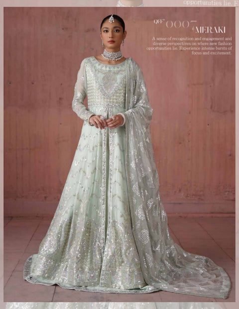 Naqsh By Mashq Embroidered Chiffon | QFF-0007