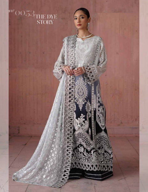 Naqsh By Mashq Embroidered Chiffon | QFF-0053