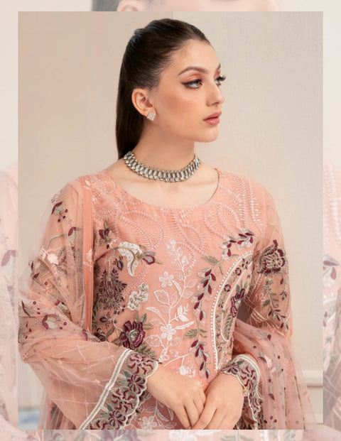 Rangoon by Ramsha Embroidered Chiffon Vol 09 | D-901