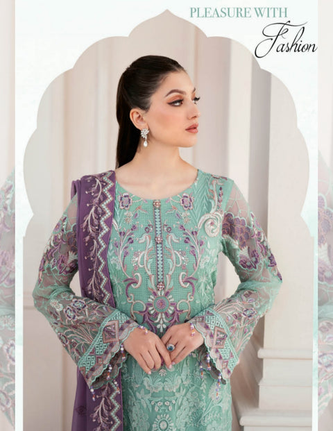 Rangoon by Ramsha Embroidered Chiffon Vol 09 | D-902