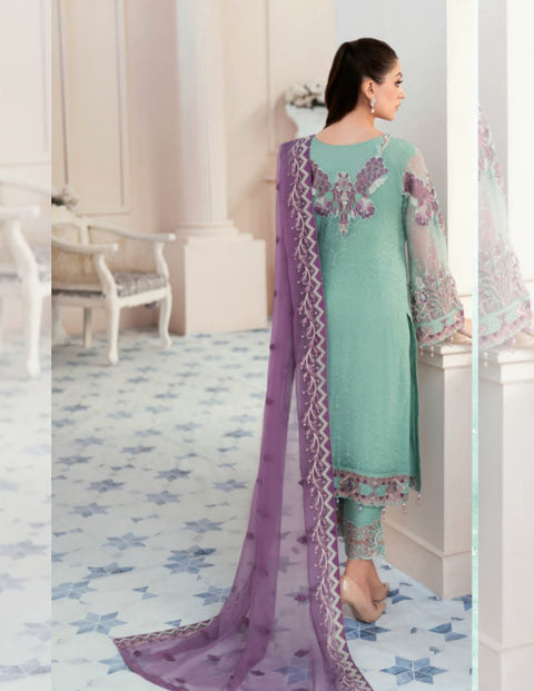 Rangoon by Ramsha Embroidered Chiffon Vol 09 | D-902