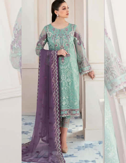 Rangoon by Ramsha Embroidered Chiffon Vol 09 | D-902