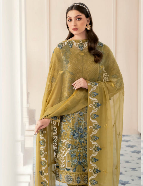 Rangoon by Ramsha Embroidered Chiffon Vol 09 | D-903