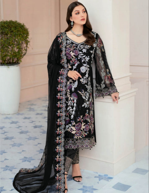 Rangoon by Ramsha Embroidered Chiffon Vol 09 | D-906