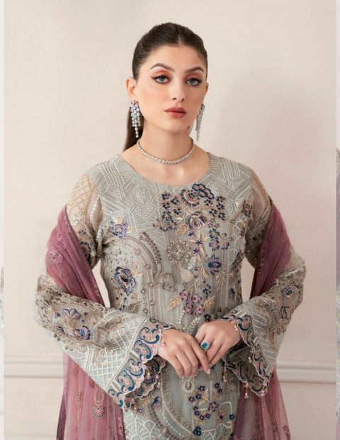 Rangoon by Ramsha Embroidered Chiffon Vol 09 | D-907