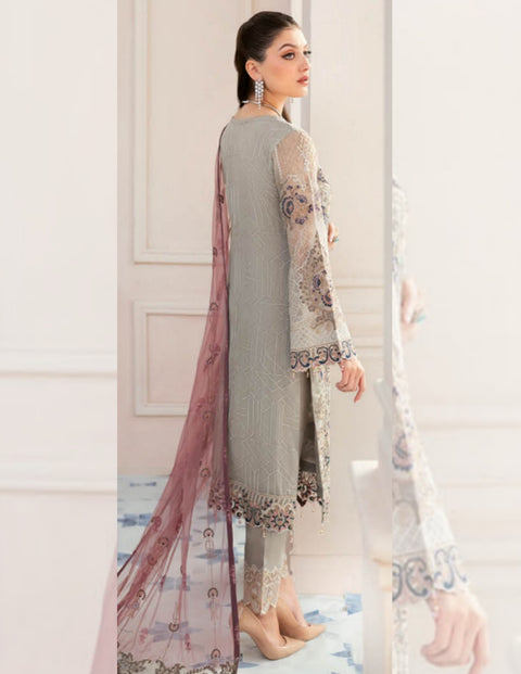 Rangoon by Ramsha Embroidered Chiffon Vol 09 | D-907