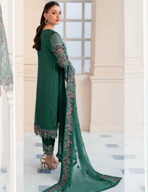 Rangoon by Ramsha Embroidered Chiffon Vol 09 | D-908