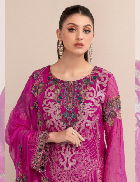 Rangoon by Ramsha Embroidered Chiffon Vol 09 | D-912 (SS-3425)