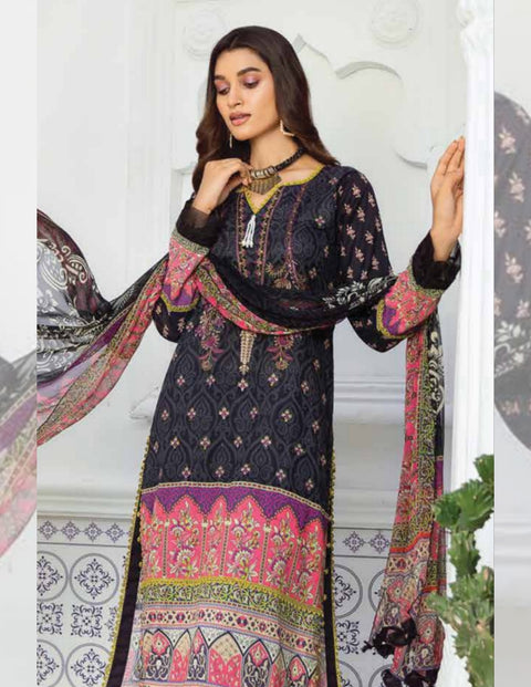 Dahlia Printed Lawn Collection 2023 by LALA | RIGEL